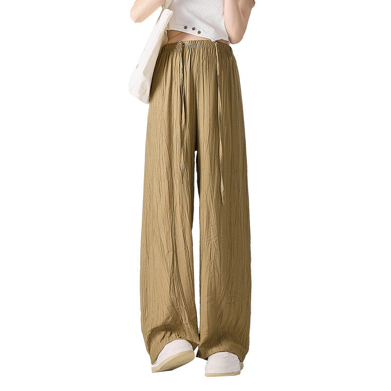 Maternity Pants Drawstring Leisure Straight-leg Pants 🇨🇳