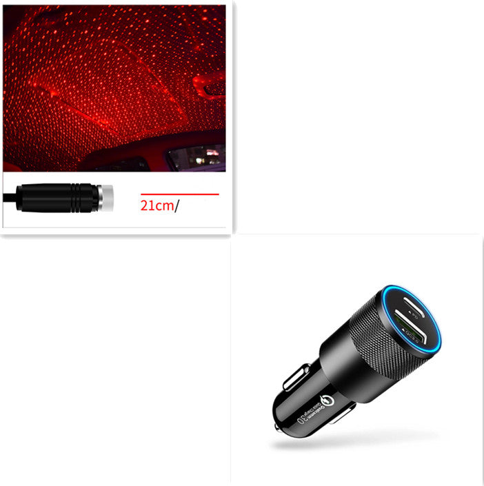 Star Light Projector Party Lights USB LED Light Interior Lighting LED Interior Car Lights Starry Sky Galaxy Night Lights 🇨🇳