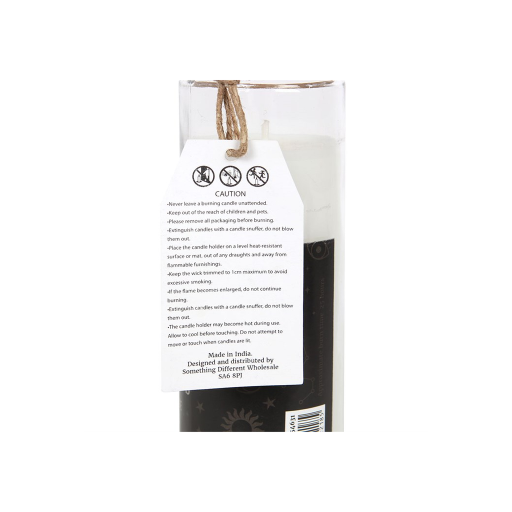 Happiness White Sage Magic Spell Tube Candle 🇬🇧