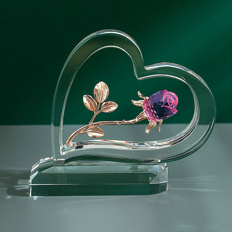 Rose Heart-shaped Ornaments 🇨🇳