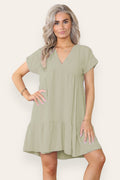 Fancy Style Tiered Smock Dress 🇬🇧