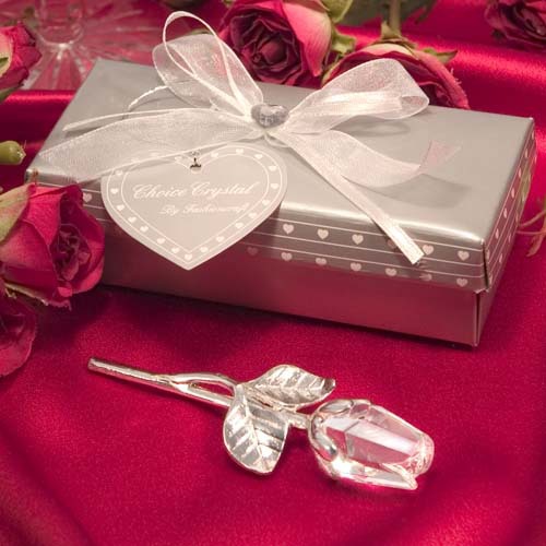 Metal Crystal Rose Decorations 🇨🇳