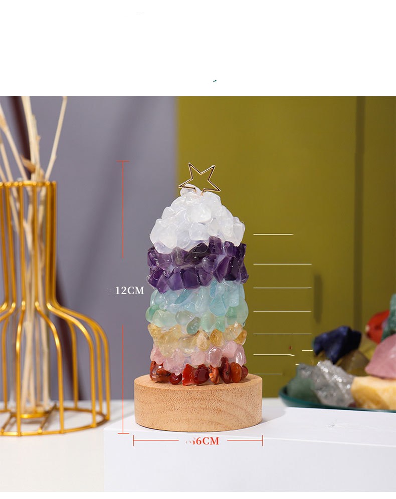 Natural Crystal Gravel Small Night Lamp 🇨🇳