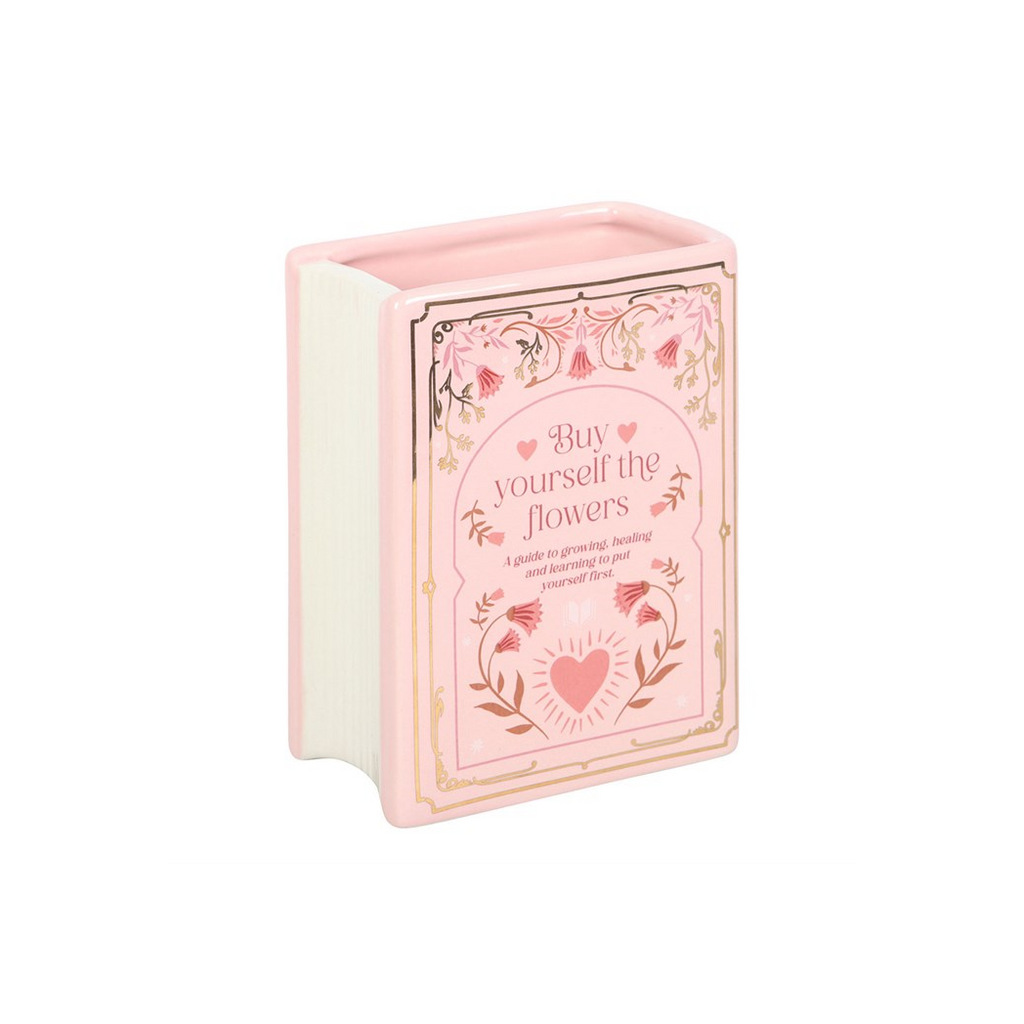 Pink Book Shaped Vase 🇬🇧
