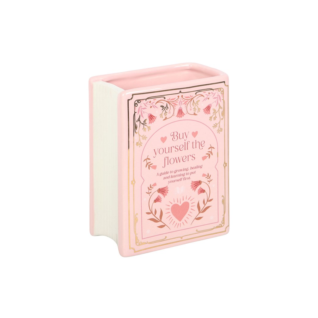 Pink Book Shaped Vase 🇬🇧