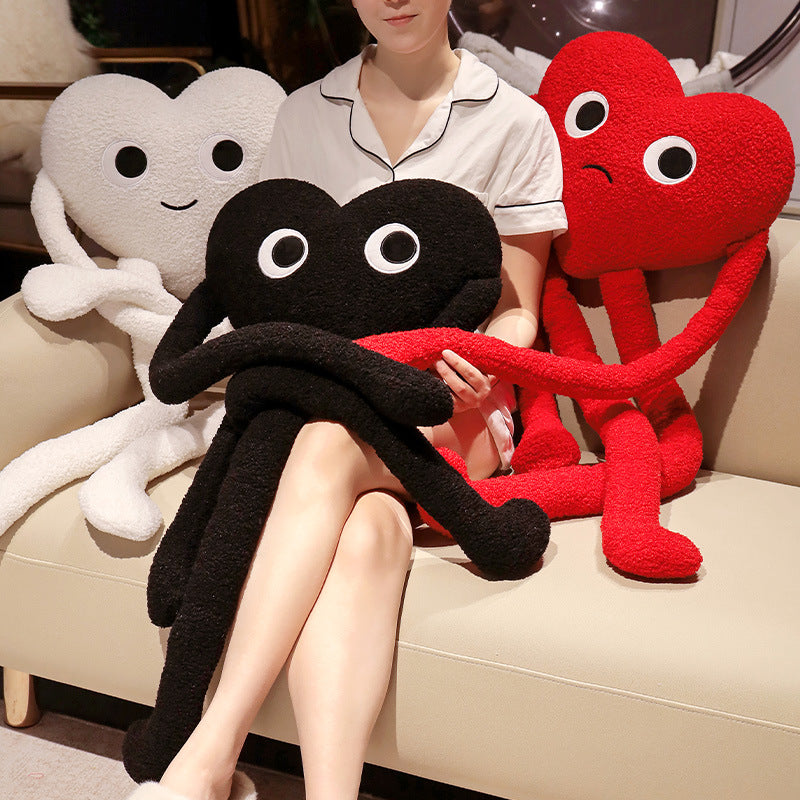 Children's Long Leg Love Funny Throw Pillow 🇨🇳
