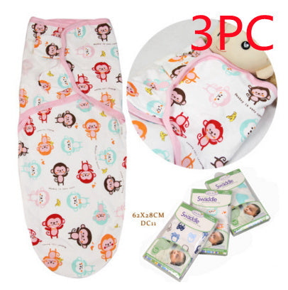 Cotton baby baby wrapped towel, cartoon baby sleeping bag, anti startled baby and baby products 🇨🇳