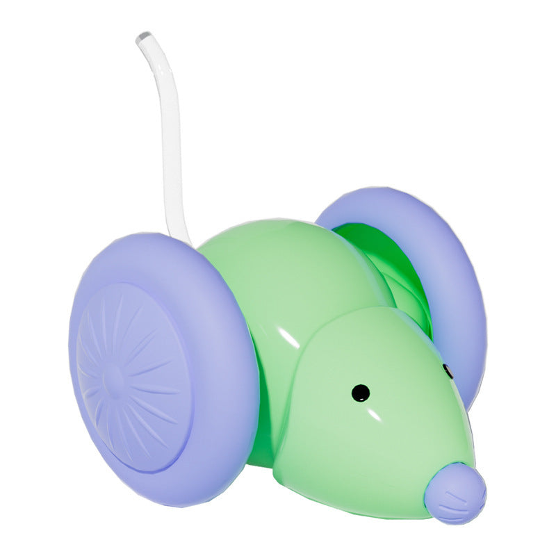 Pet Toys Interactive Cat Toy Electric Mouse Car - Automatic Teaser With Intelligent Obstacle Avoidance Pet Products 🇨🇳