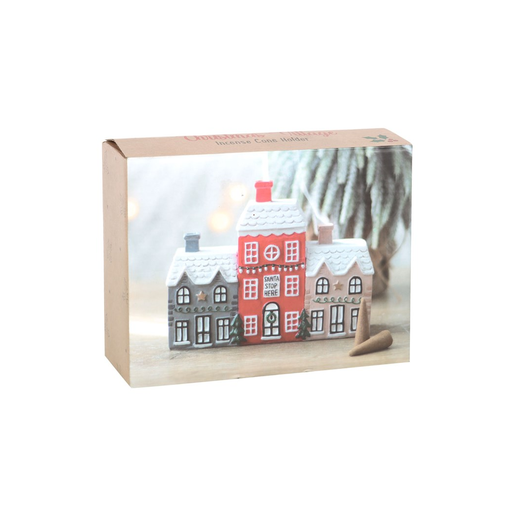 Christmas Village Incense Cone Holder 🇬🇧