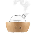 150ml Wood Grain Glass Mini Nebulizing Diffuser Ultrasonic Aroma Diffuser 🇨🇳