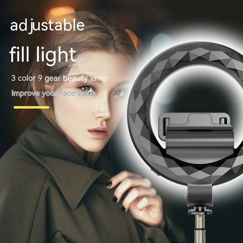 Bluetooth Self Ring LED Fill Light Tripod 🇨🇳