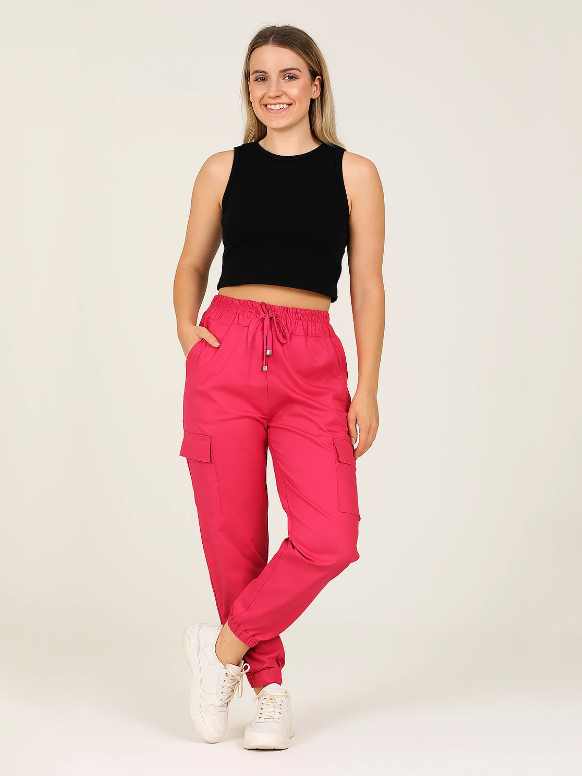 Ladies Wide Leg Cargo Trouser 🇬🇧