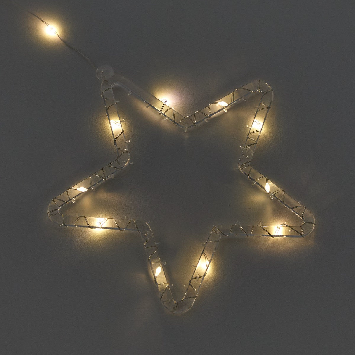 5 Pack Star LED Curtain Lights - Warm White 🇬🇧