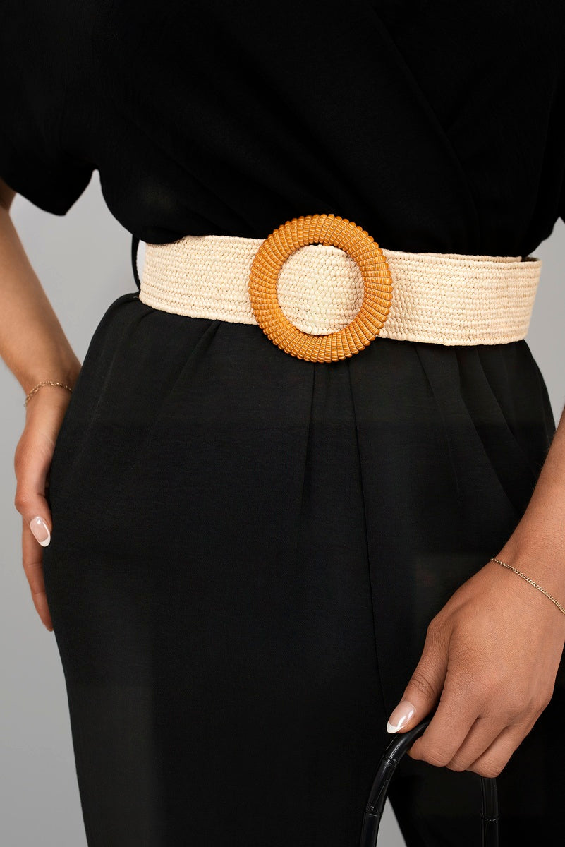 V Neck Short Sleeve Wide Leg Jumpsuit with Woven Belt 🇬🇧
