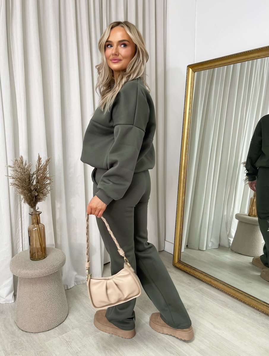 Zip Bomber Jacket and Trouser Co-ord Set 🇬🇧