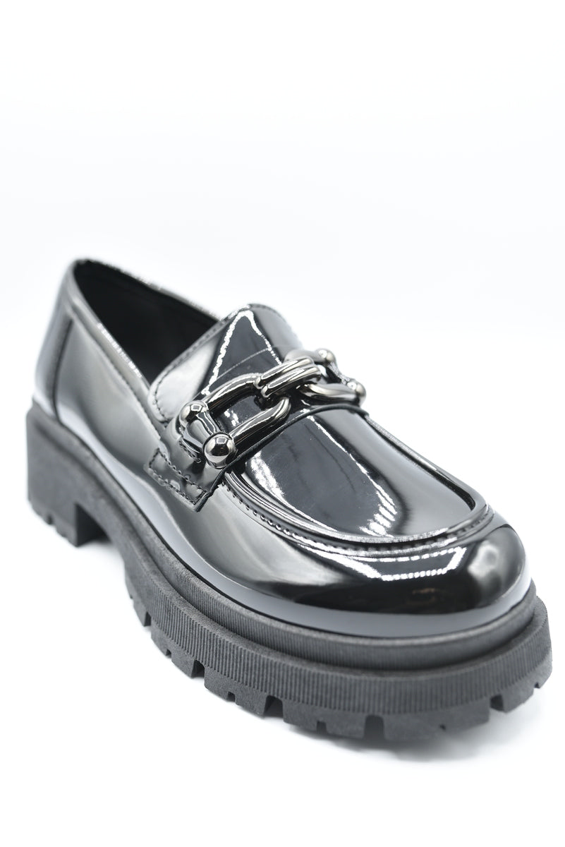 Chain Detail Casual Slip On Shoes 🇬🇧