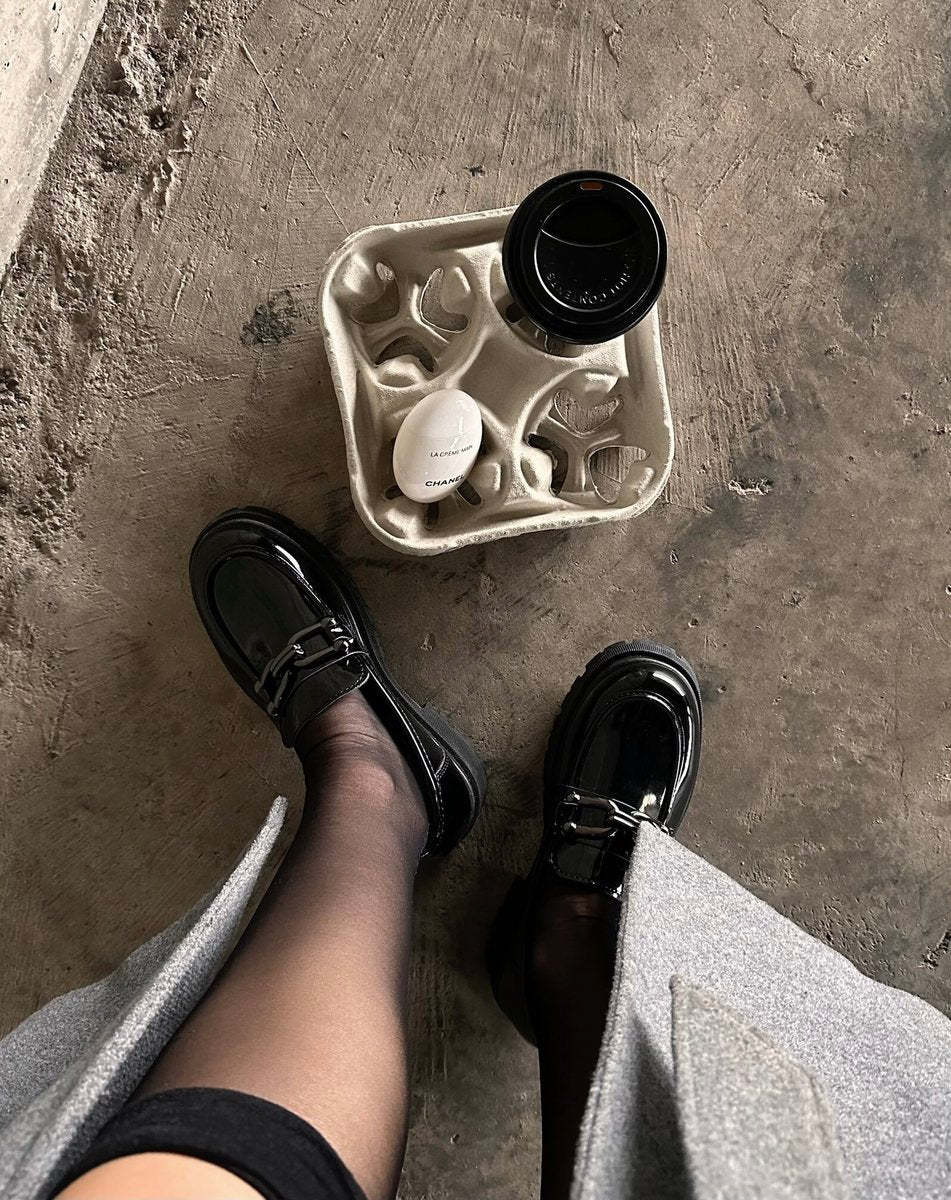 Chain Detail Casual Slip On Shoes 🇬🇧