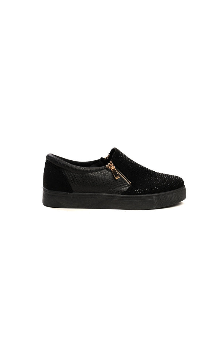Slip On Embellished Trainers 🇬🇧