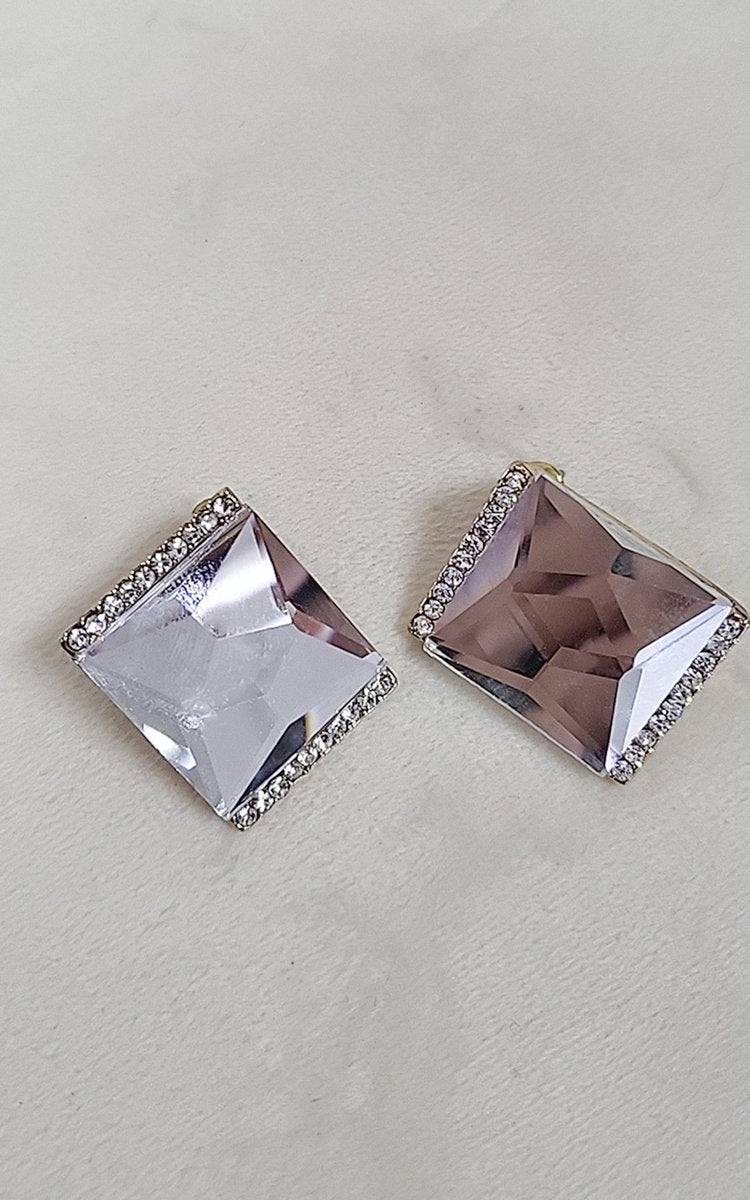 Diamante Crystal Drop Earrings 🇬🇧