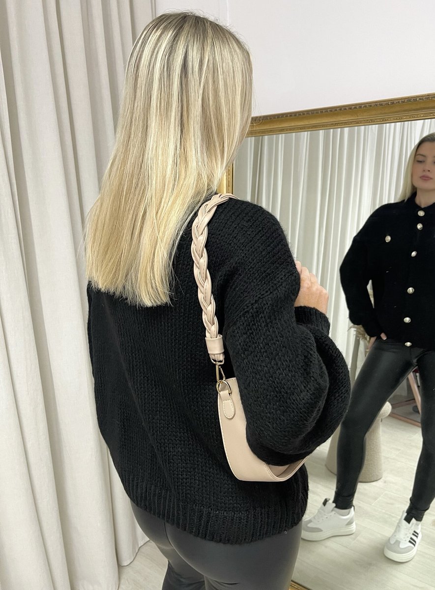 Oversized Button Down Chunky Knitted Top 🇬🇧