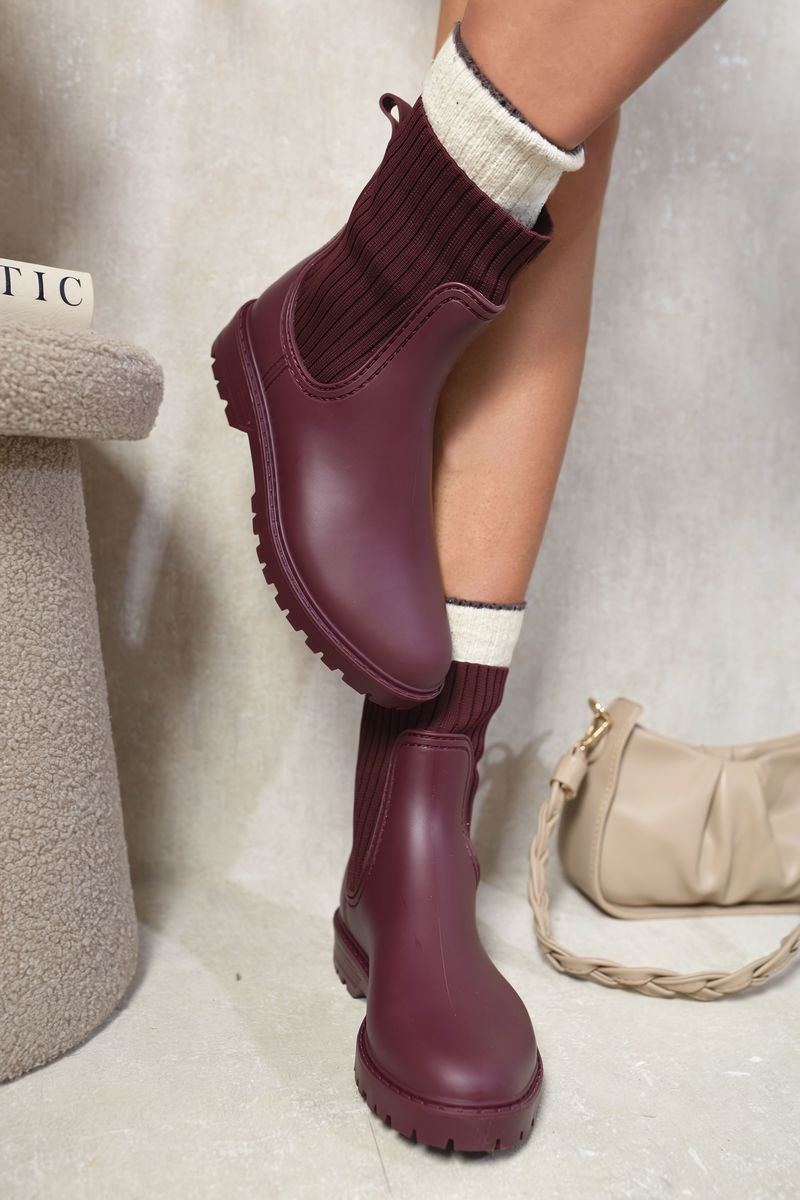 Slip On Platform Ankle Boots 🇬🇧