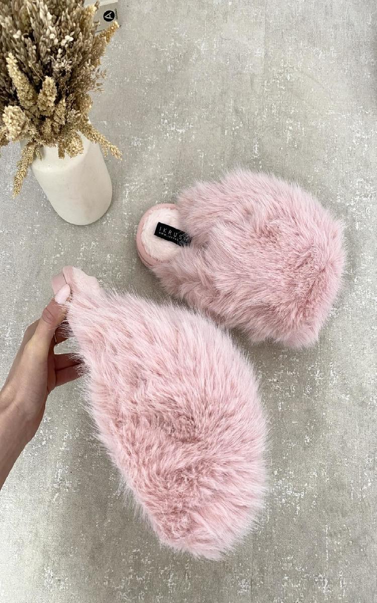 Fluffy Faux Fur Slippers 🇬🇧