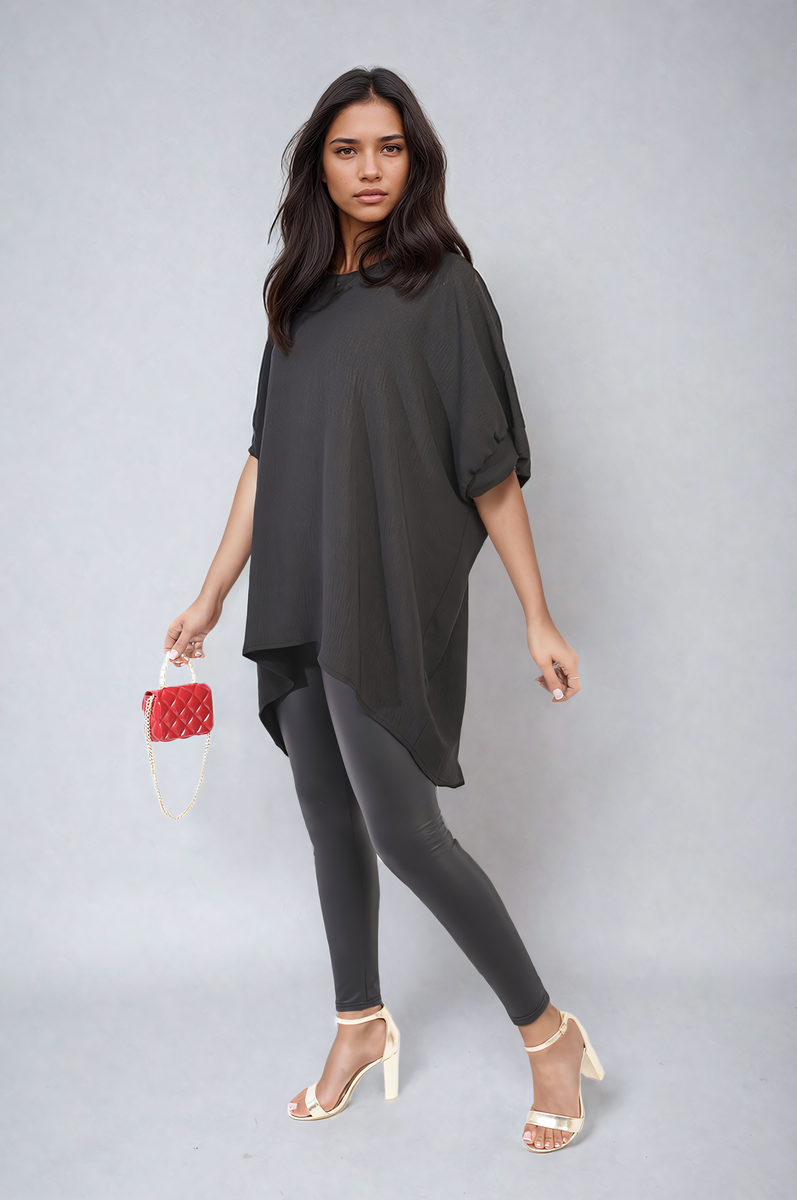 Balloon Sleeve Oversized Top 🇬🇧