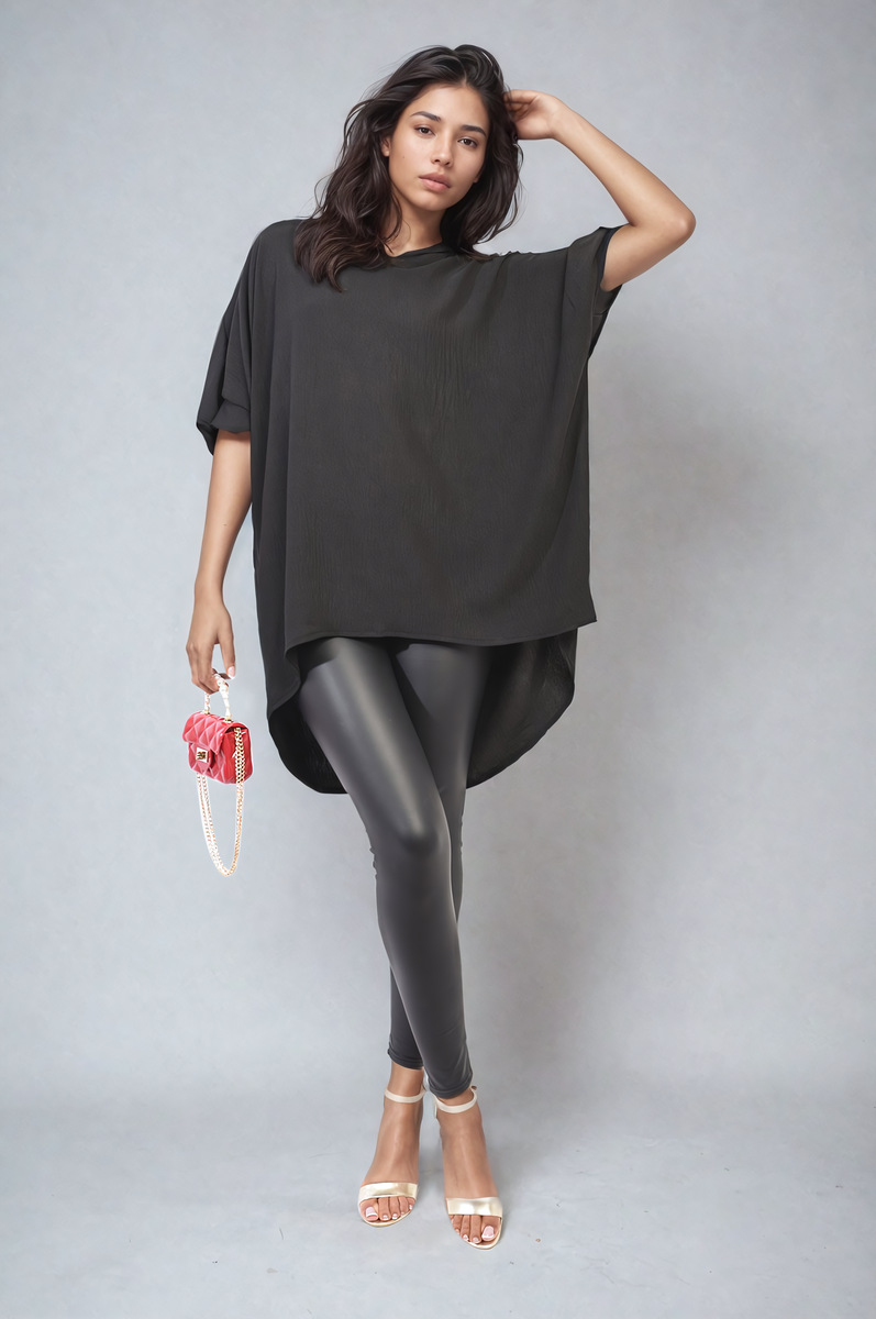 Balloon Sleeve Oversized Top 🇬🇧