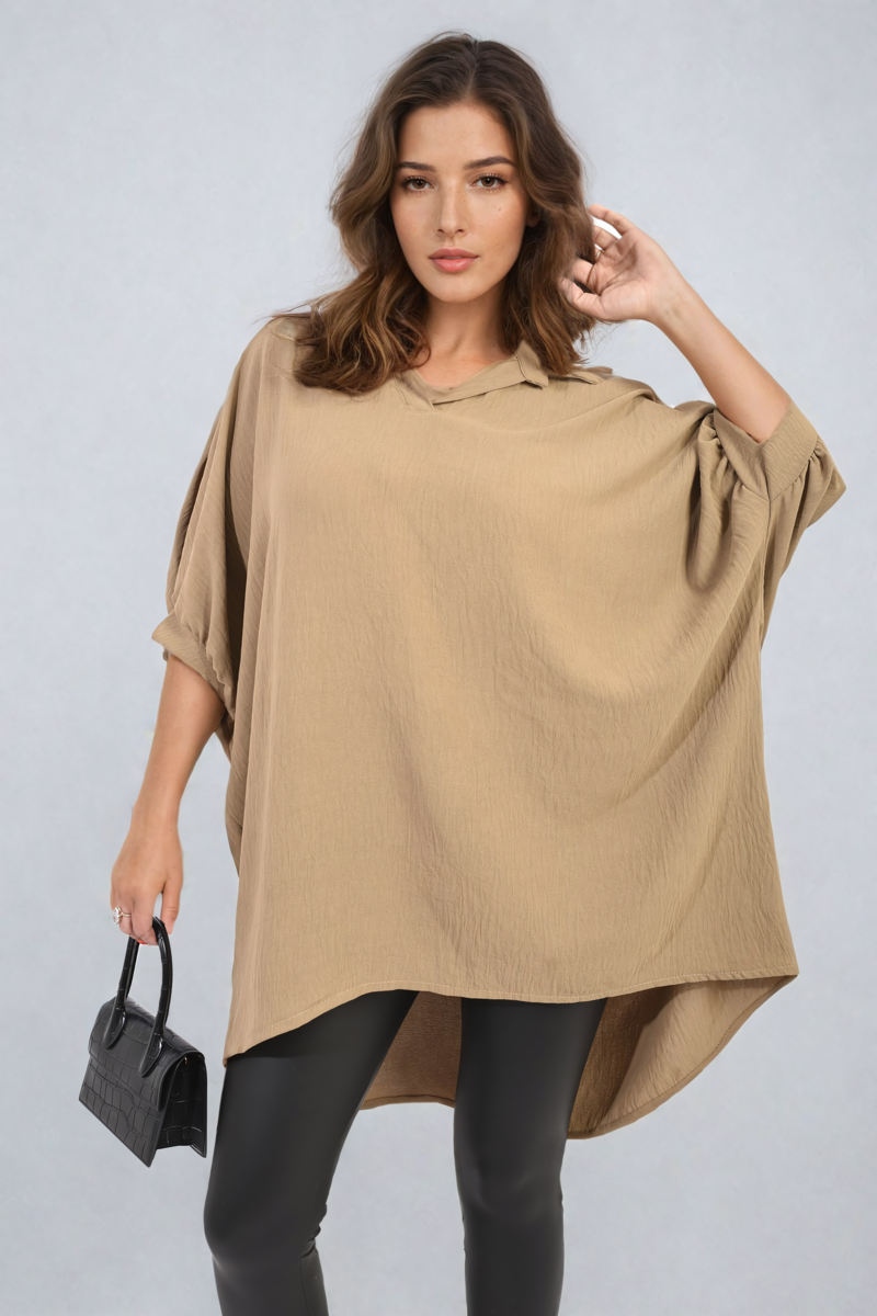 Balloon Sleeve Oversized Top 🇬🇧