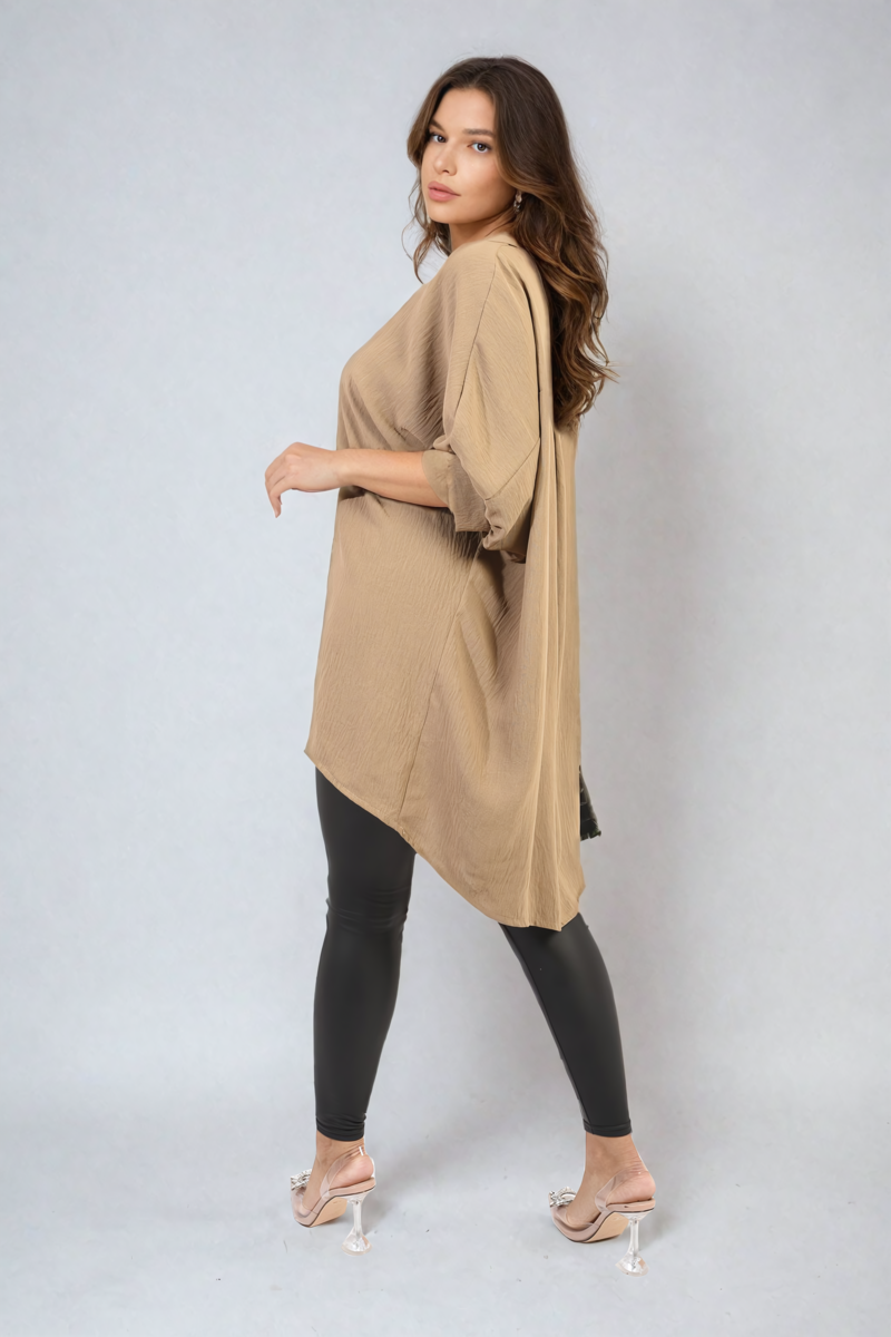 Balloon Sleeve Oversized Top 🇬🇧