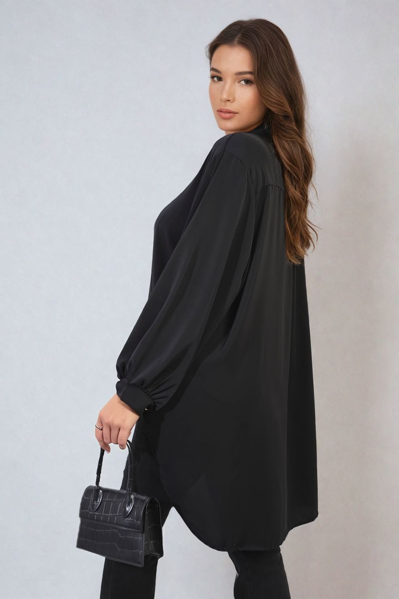 Oversized Collared Button Down Top 🇬🇧