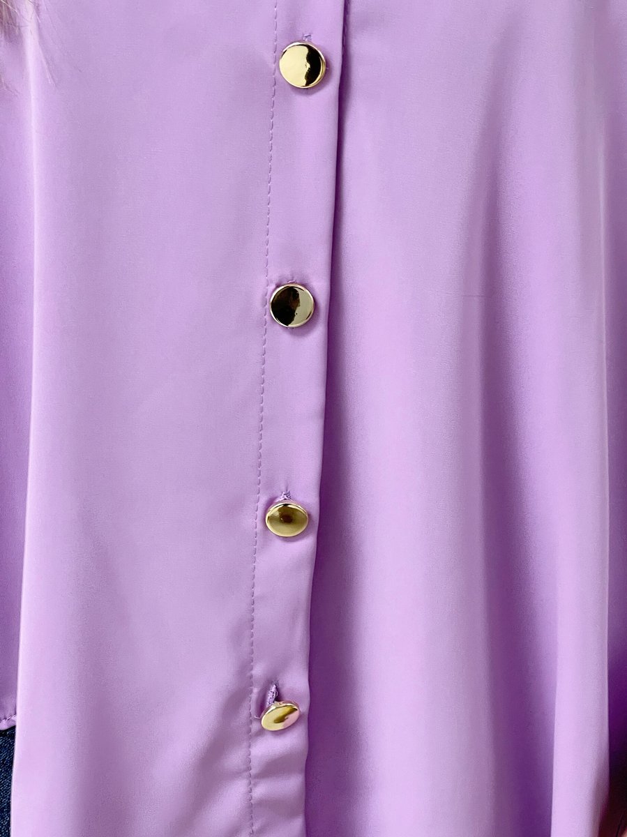 Oversized Collared Button Down Top 🇬🇧