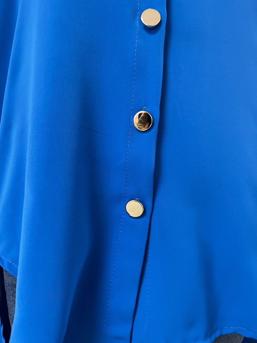 Oversized Collared Button Down Top 🇬🇧