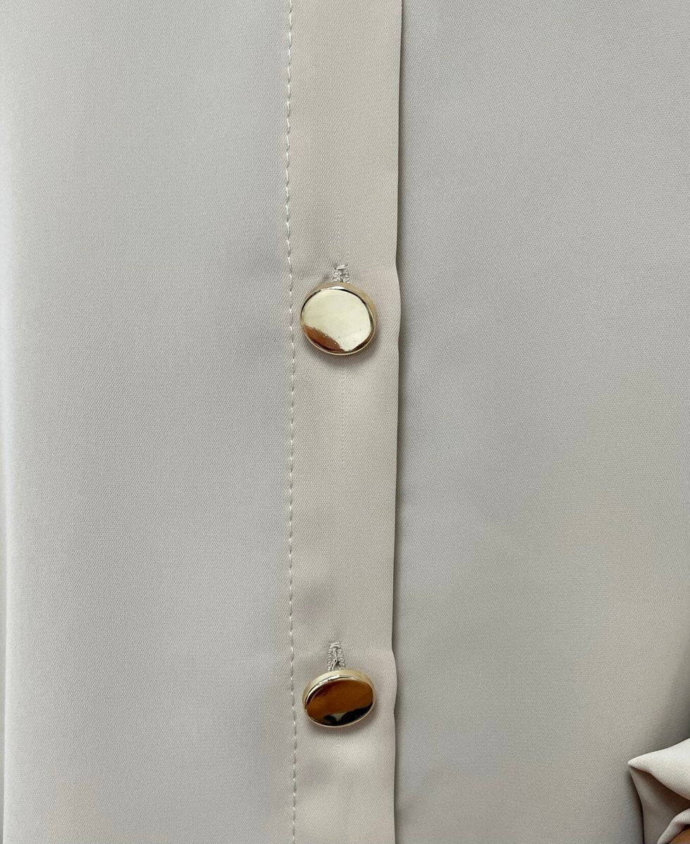 Oversized Collared Button Down Top 🇬🇧