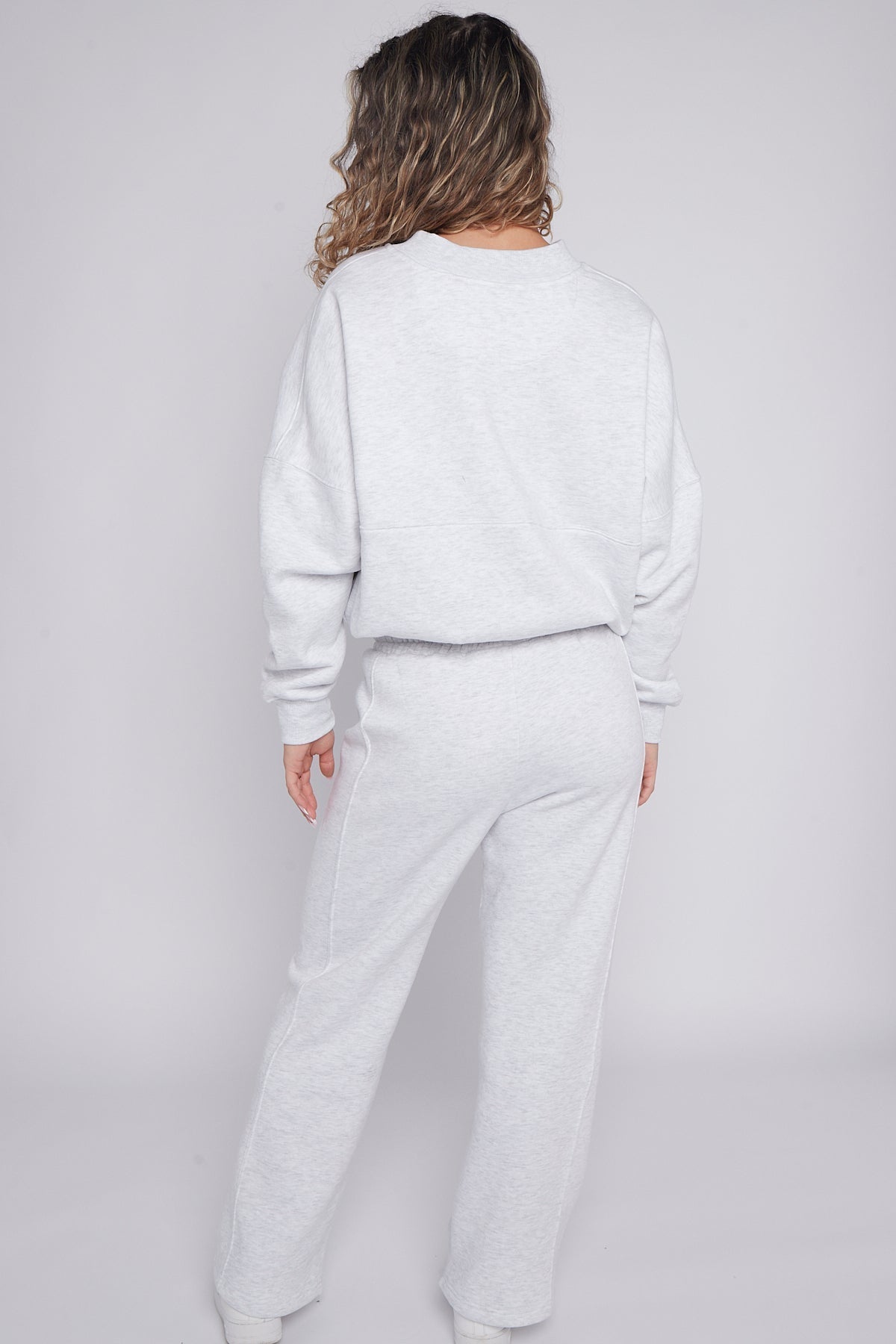 Oversized Bomber Style Fleece Zipper Co-ord 🇬🇧