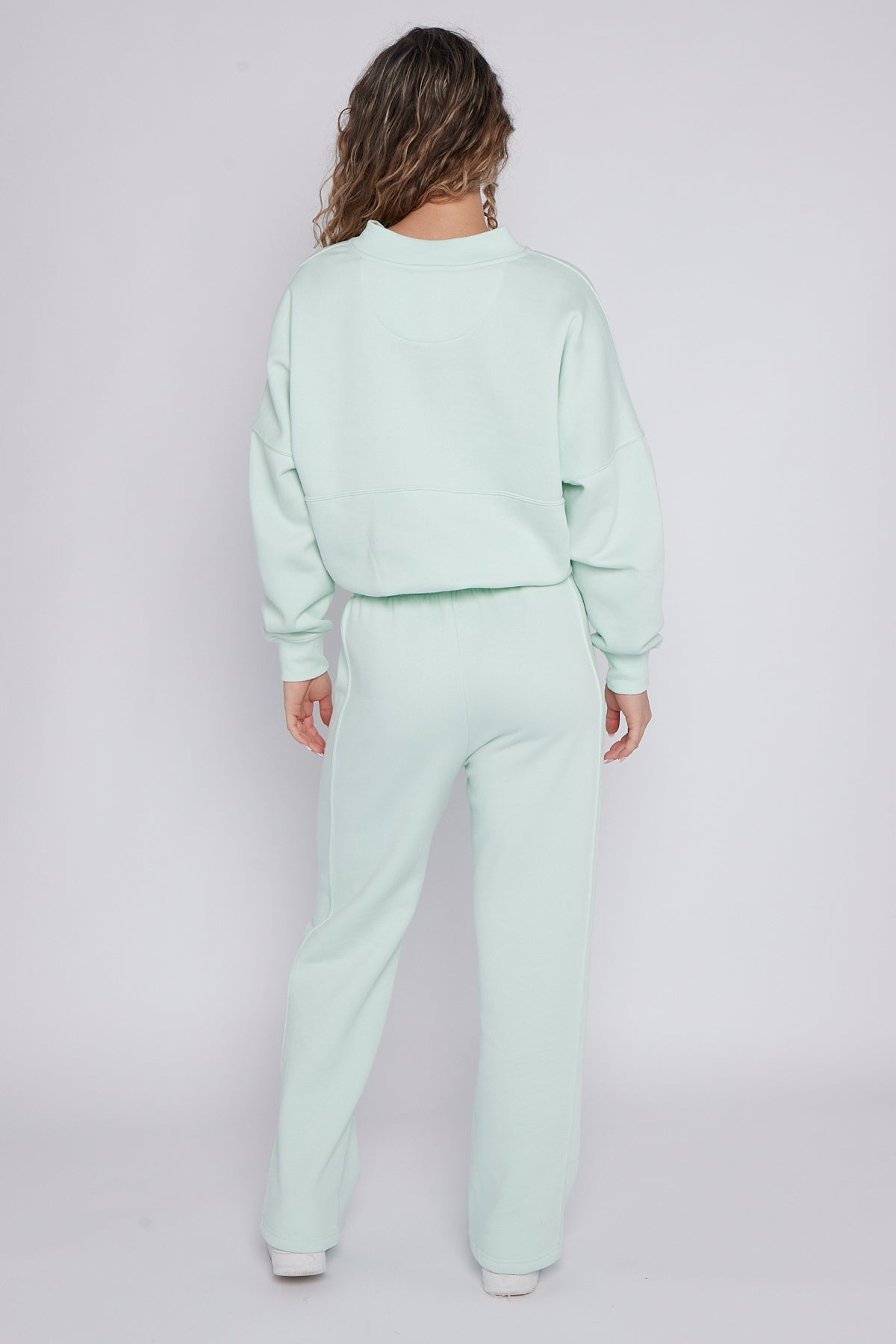 Oversized Bomber Style Fleece Zipper Co-ord 🇬🇧