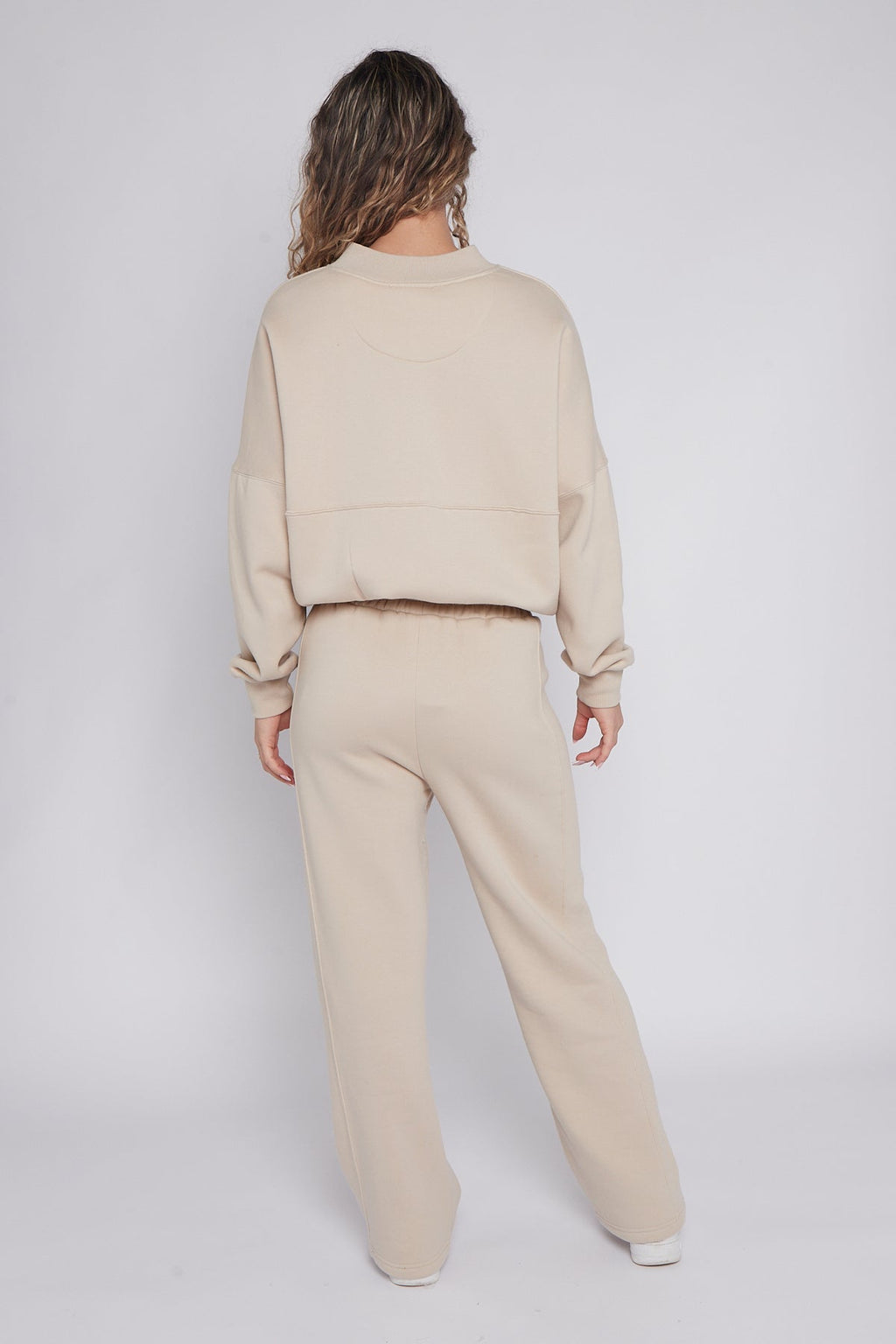 Oversized Bomber Style Fleece Zipper Co-ord 🇬🇧