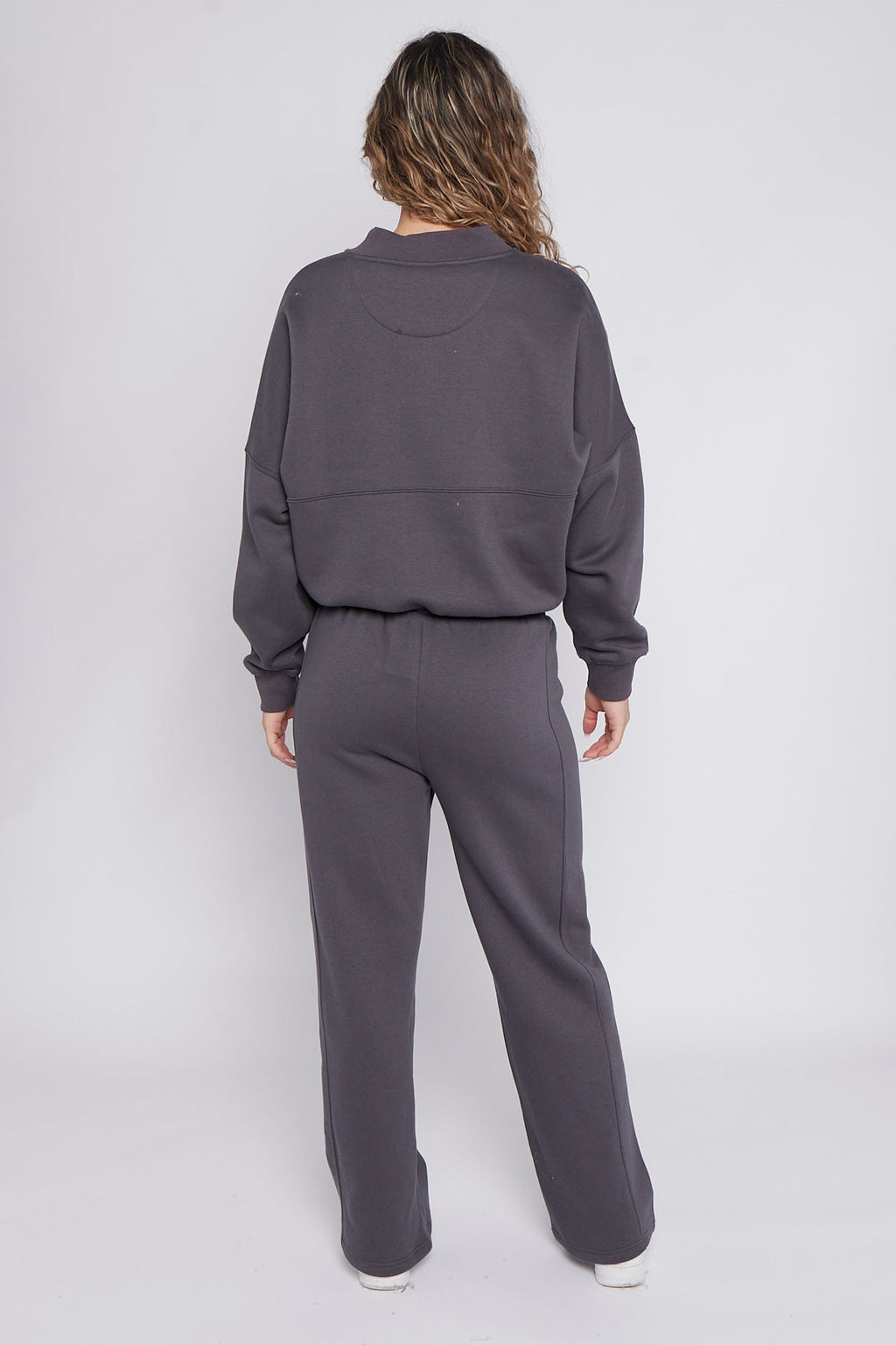 Oversized Bomber Style Fleece Zipper Co-ord 🇬🇧