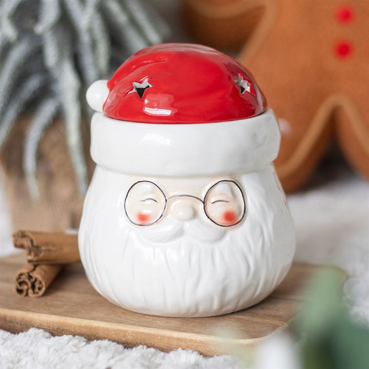 Santa Claus Shaped Oil Burner and Wax Warmer 🇬🇧
