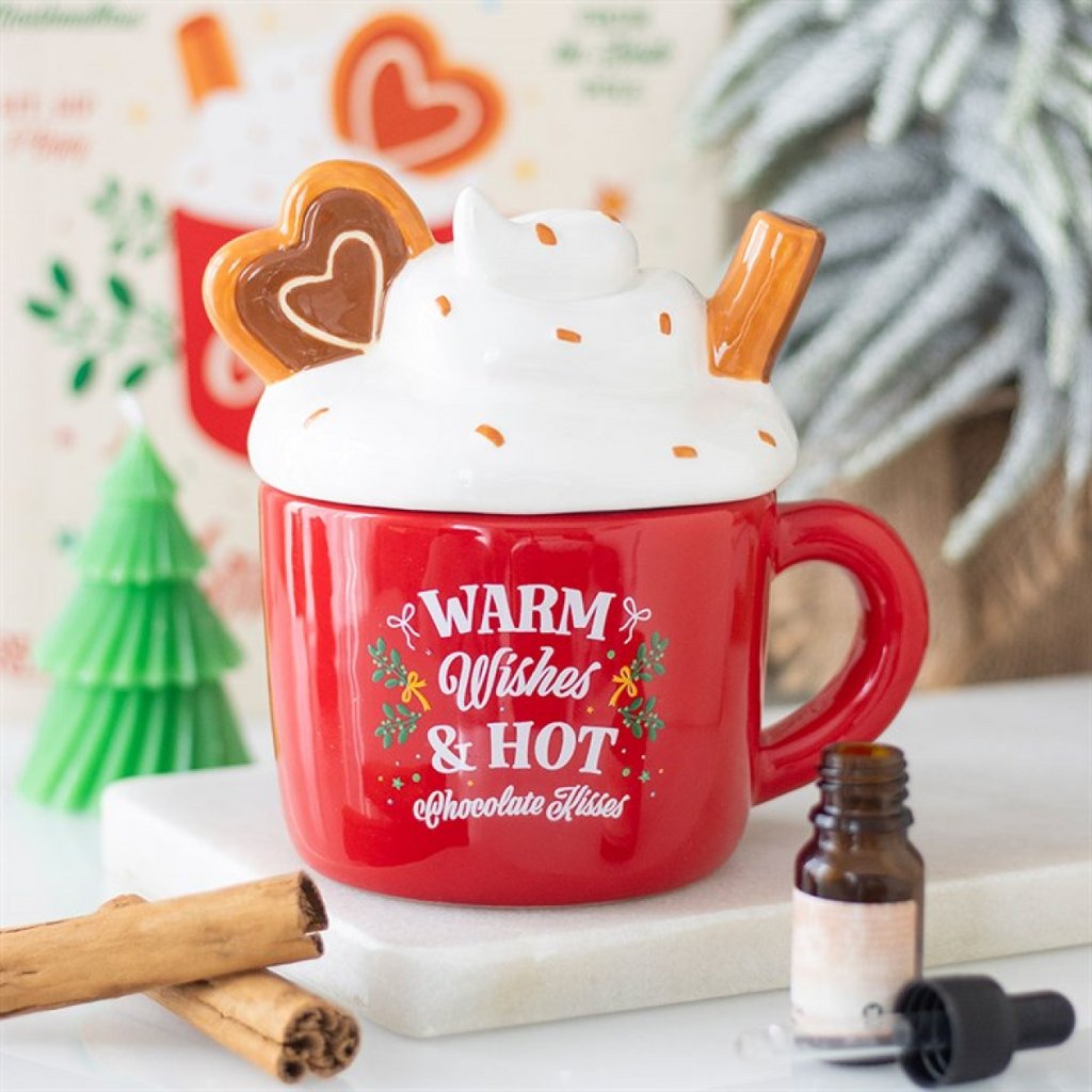 Hot Chocolate Mug Shaped Oil Burner 🇬🇧