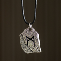 Rune of Transformation Viking Cord Necklace 🇬🇧