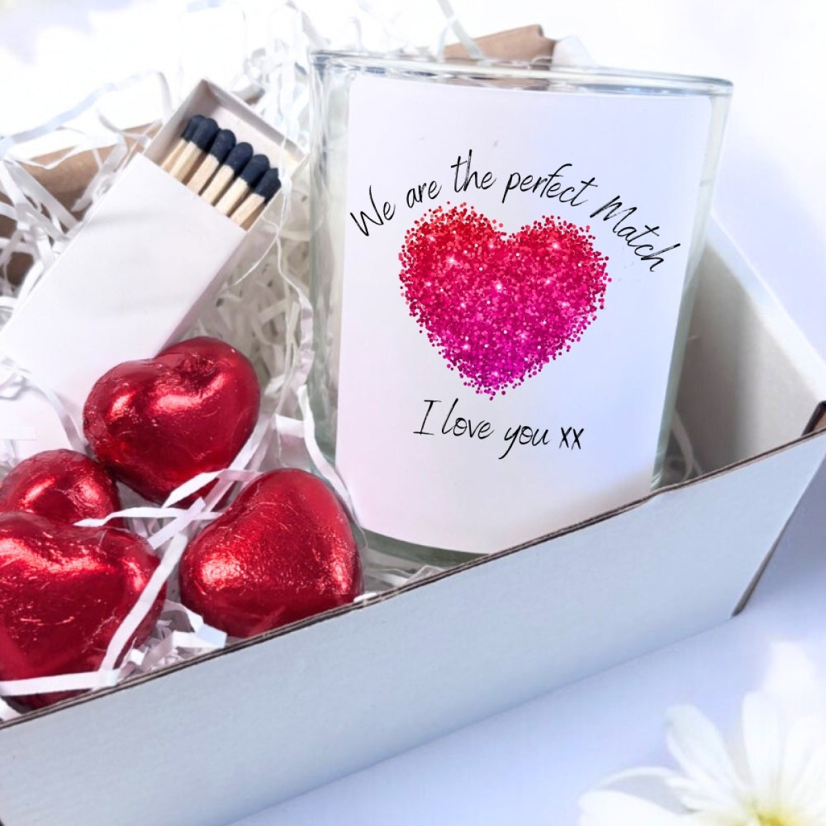 Perfect Match Candle Gift Set | Wedding Gift Couples Names | Brides Gift UK | Couple Wedding Gifts | Engagment Candle Gift UK 🇬🇧