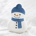 Snowman Shaped Boucle Cushion 🇬🇧