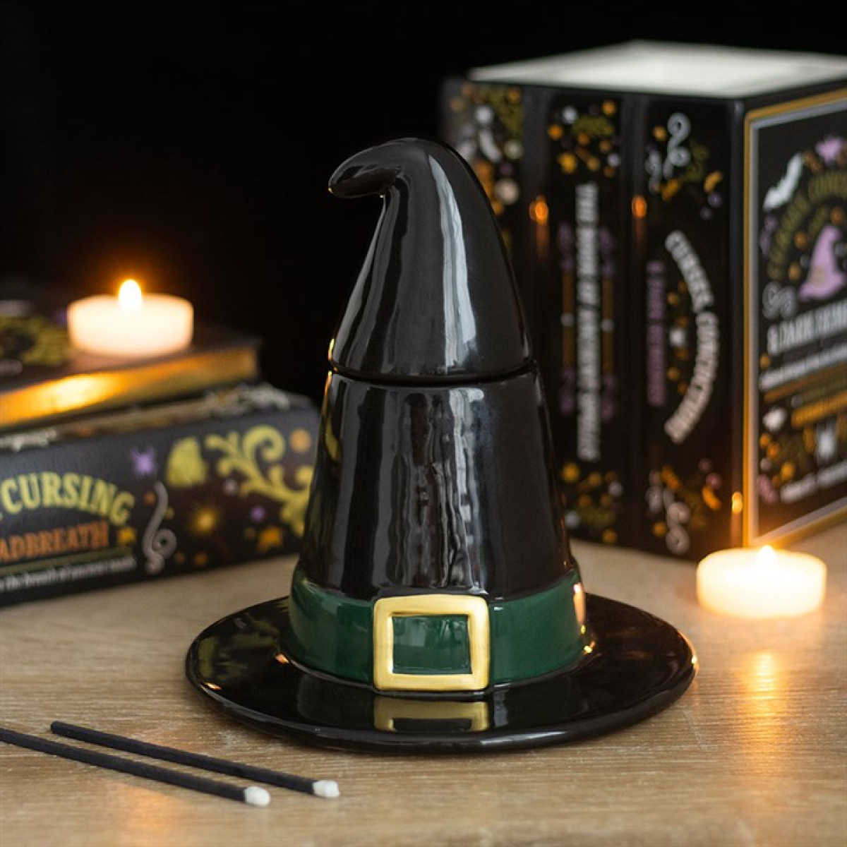 Black Witch Hat Oil Burner 🇬🇧