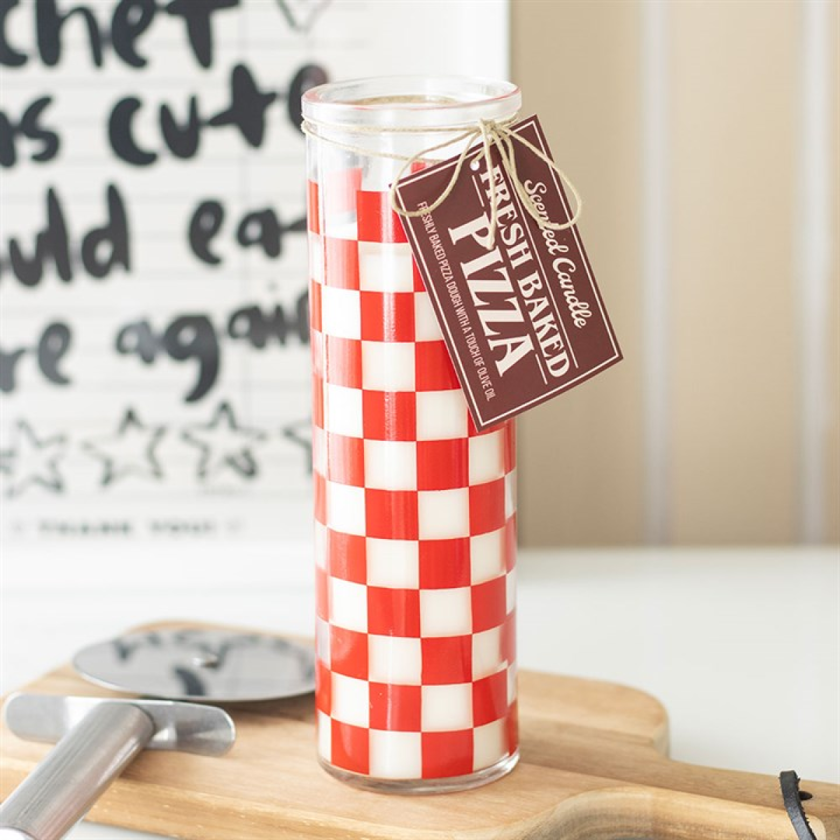 Fresh Baked Pizza Scented Tube Candle 🇬🇧