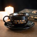 Black Talking Board Teacup and Saucer 🇬🇧