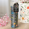 Midnight Bloom Print French Tulip Tube Candle 🇬🇧