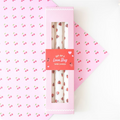 Set of 3 Love Bug Ladybird Taper Candles 🇬🇧