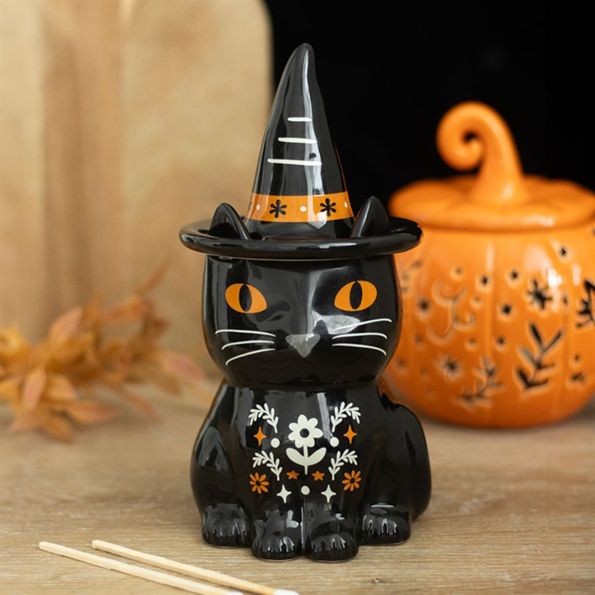 Frightful Folk Black Cat Oil Burner 🇬🇧