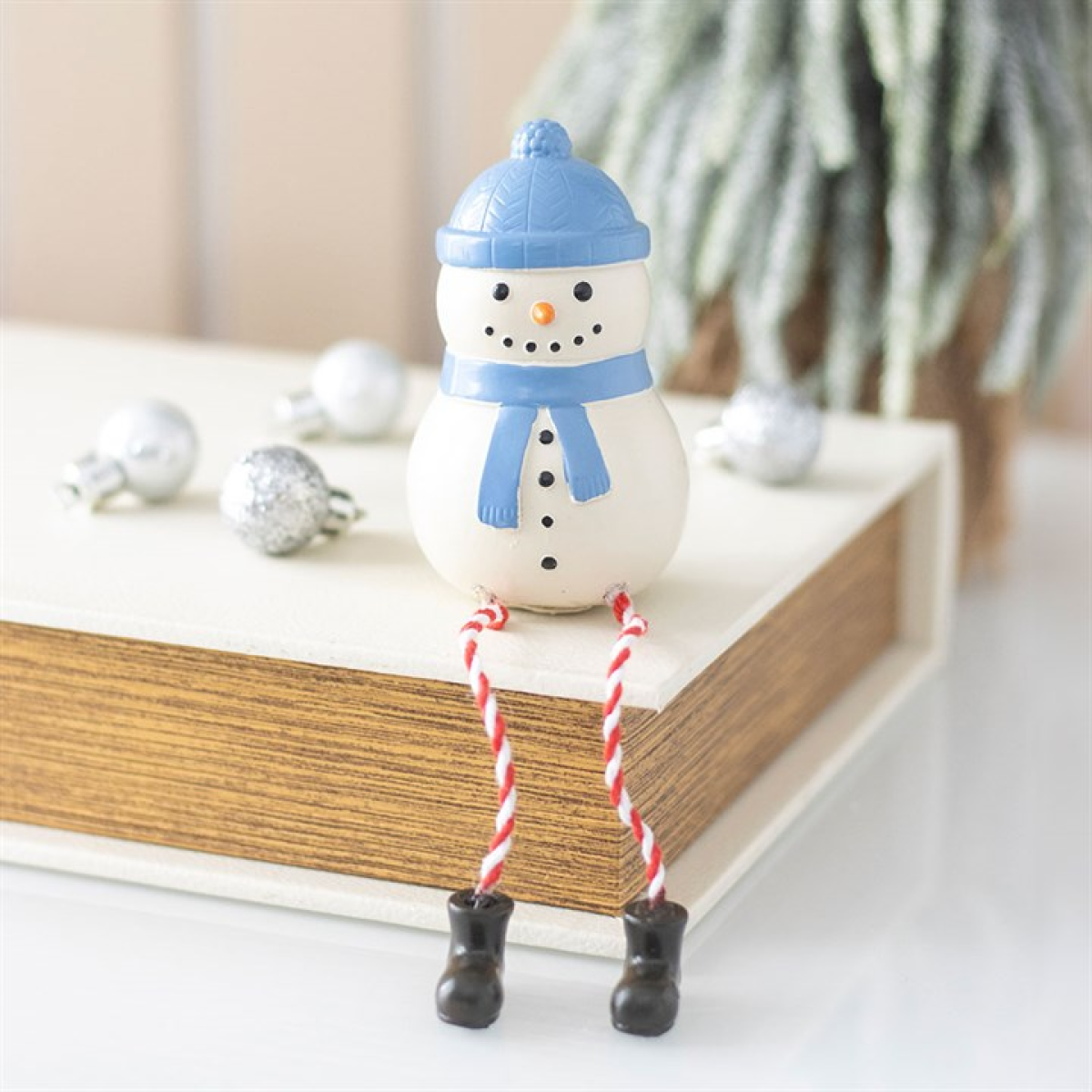 Winter Snowman Shelf Sitter Ornament 🇬🇧